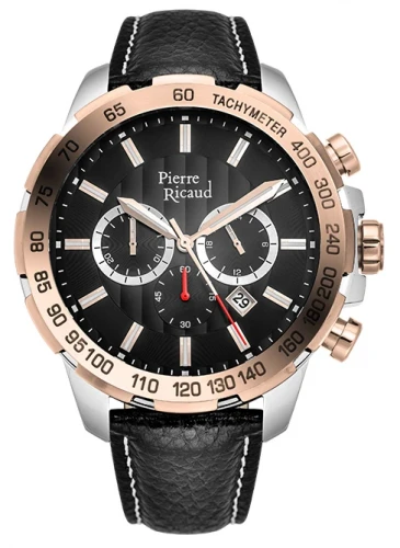 PIERRE RICAUD Karóra, Férfi, Chronograph család, 186674